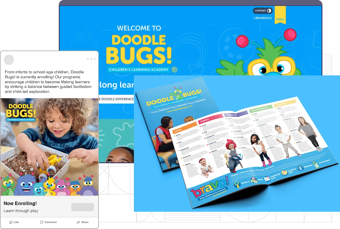 Child Care Digital Marketing | Child Care Digital Agency | Child Care Web Design | Child Care Graphic Design | Digital Marketing Case Studies