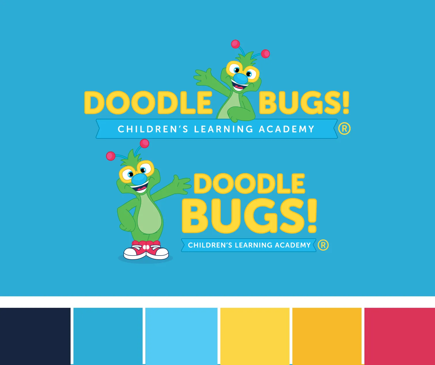 Doodle Bugs Childcare Brand Identity Design | Childcare Branding