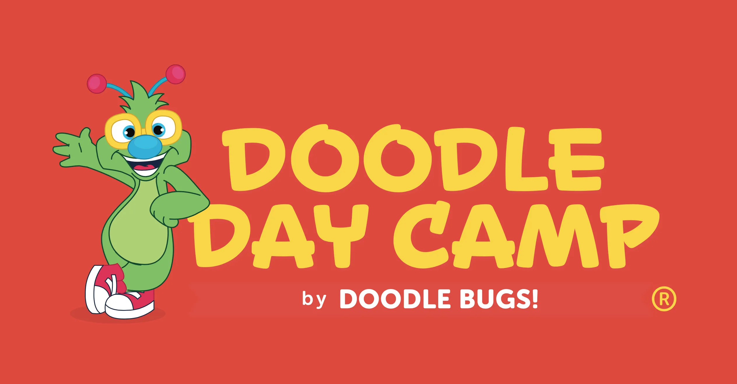 Doodle Day Camp Childcare Logo Design Alternate | Day Camp Logo Design | Day Camp Branding