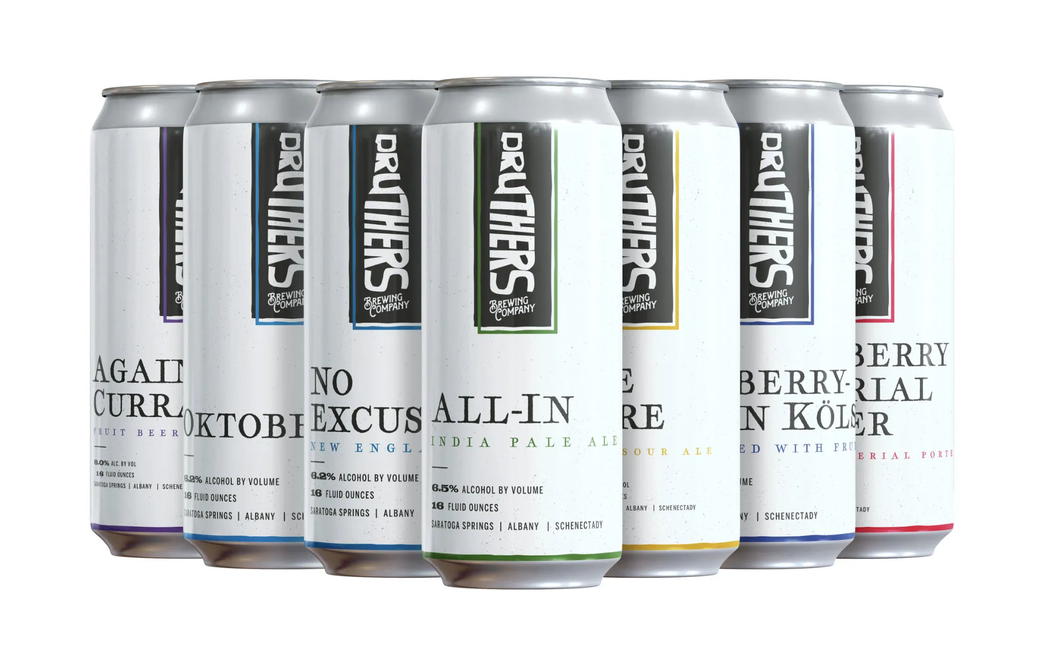 Druthers Beer Can Design | Beer Label Design | Brewery Packaging Design