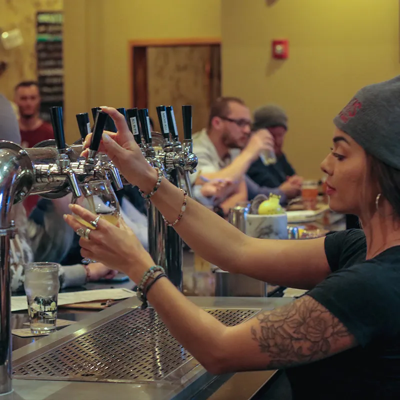 Druthers Brewery Taproom Photography | Restaurant Photography