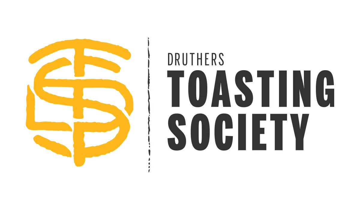 Druthers Toasting Society Logo Design Lockup | Brewery Logo Design | Brewery Branding