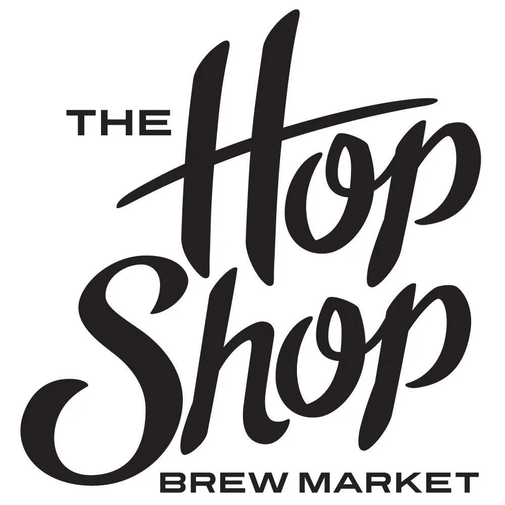The Hop Shop Brew Market Logo Design | Retail Logo Design | Beer Shop Logo Design | Branding