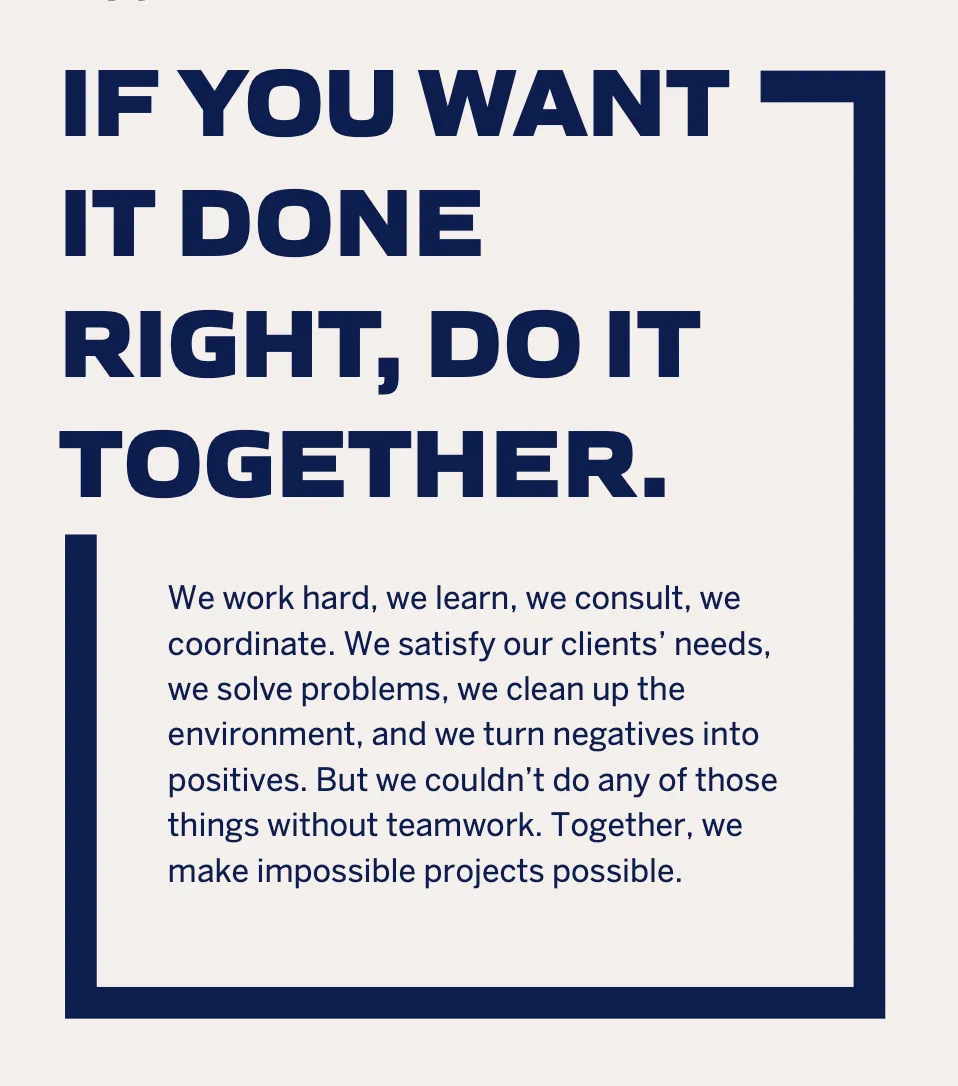 NW Contracting Brand Identity Lockup Design | Construction Branding