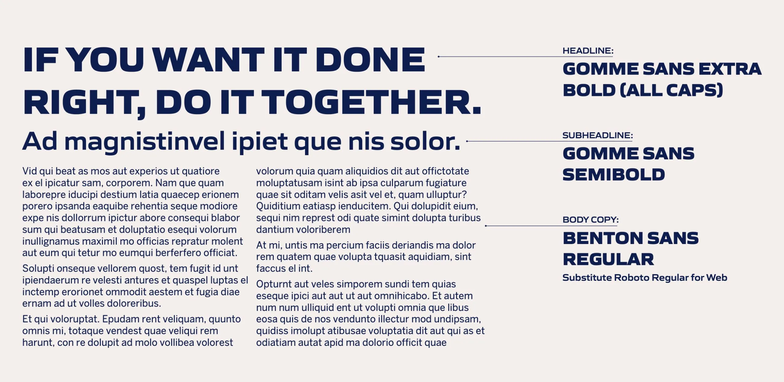 NW Contracting Brand Identity Typography | Construction Branding