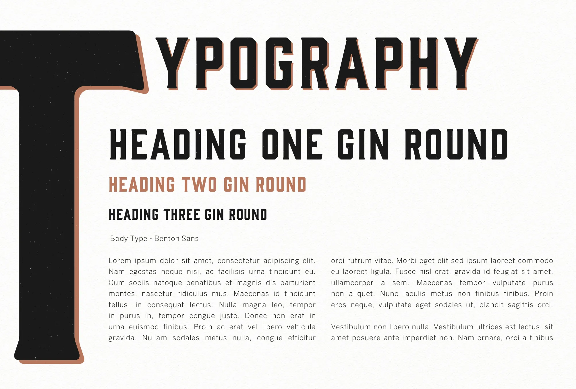 The Oak Stave Restaurant Brand Identity Typography | Restaurant Branding