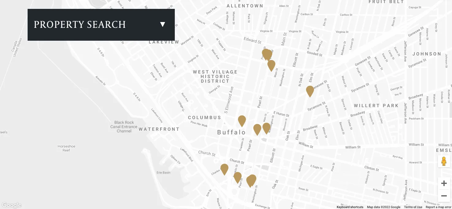Priam Enterprises Website Property Search Module | Real Estate Web Design