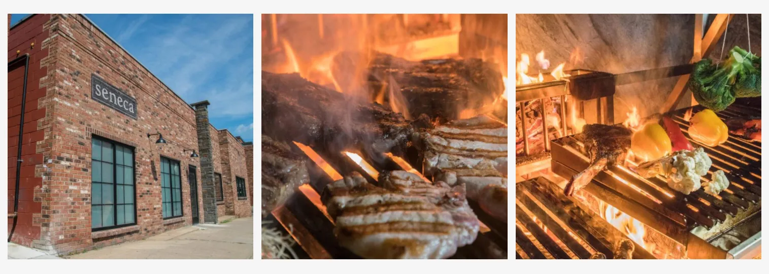 Seneca Restaurant Website Gallery Module | Restaurant Web Design