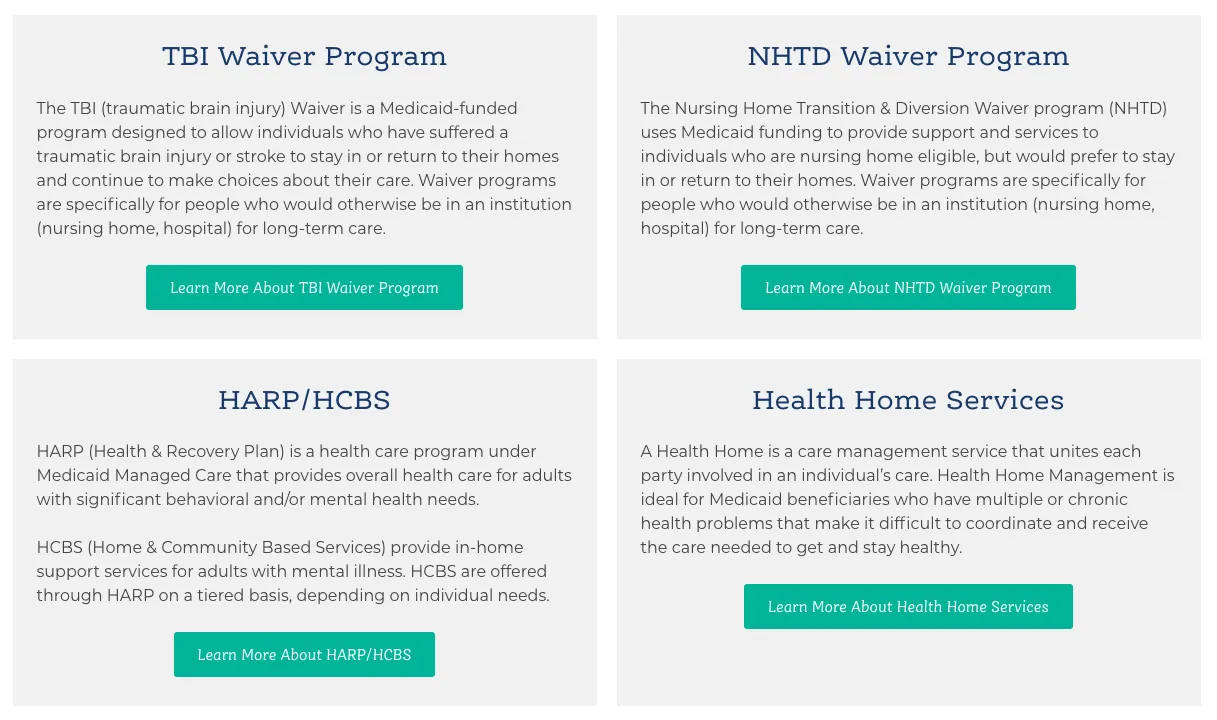 Venture Forthe Website Info Grid Module | Healthcare Web Design