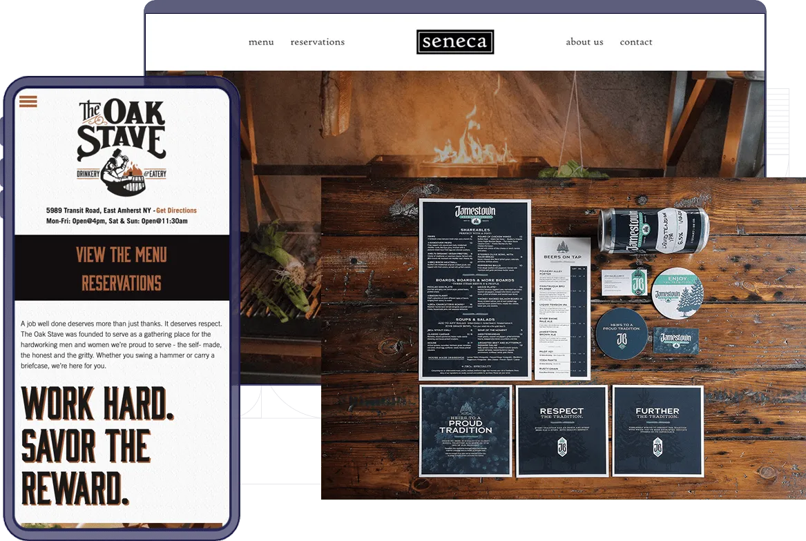 Restaurant Branding | Brewery Branding | Restaurant Web Design | Brewery Web Design