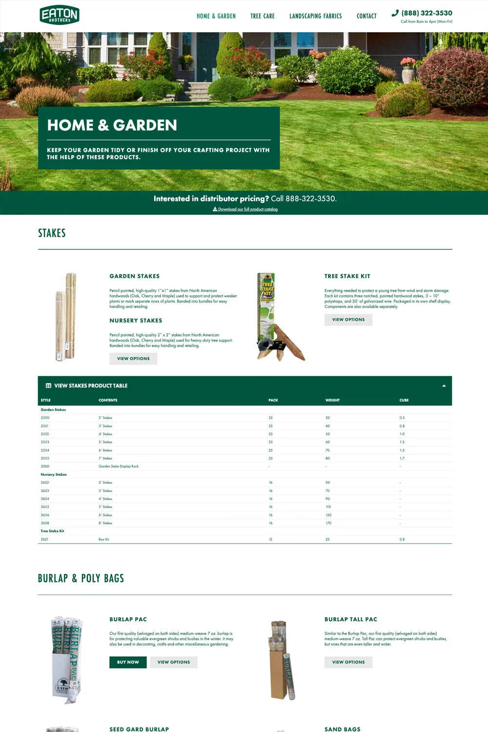 Eaton Brothers Retail Website | Retail Product Website | Retail Brand