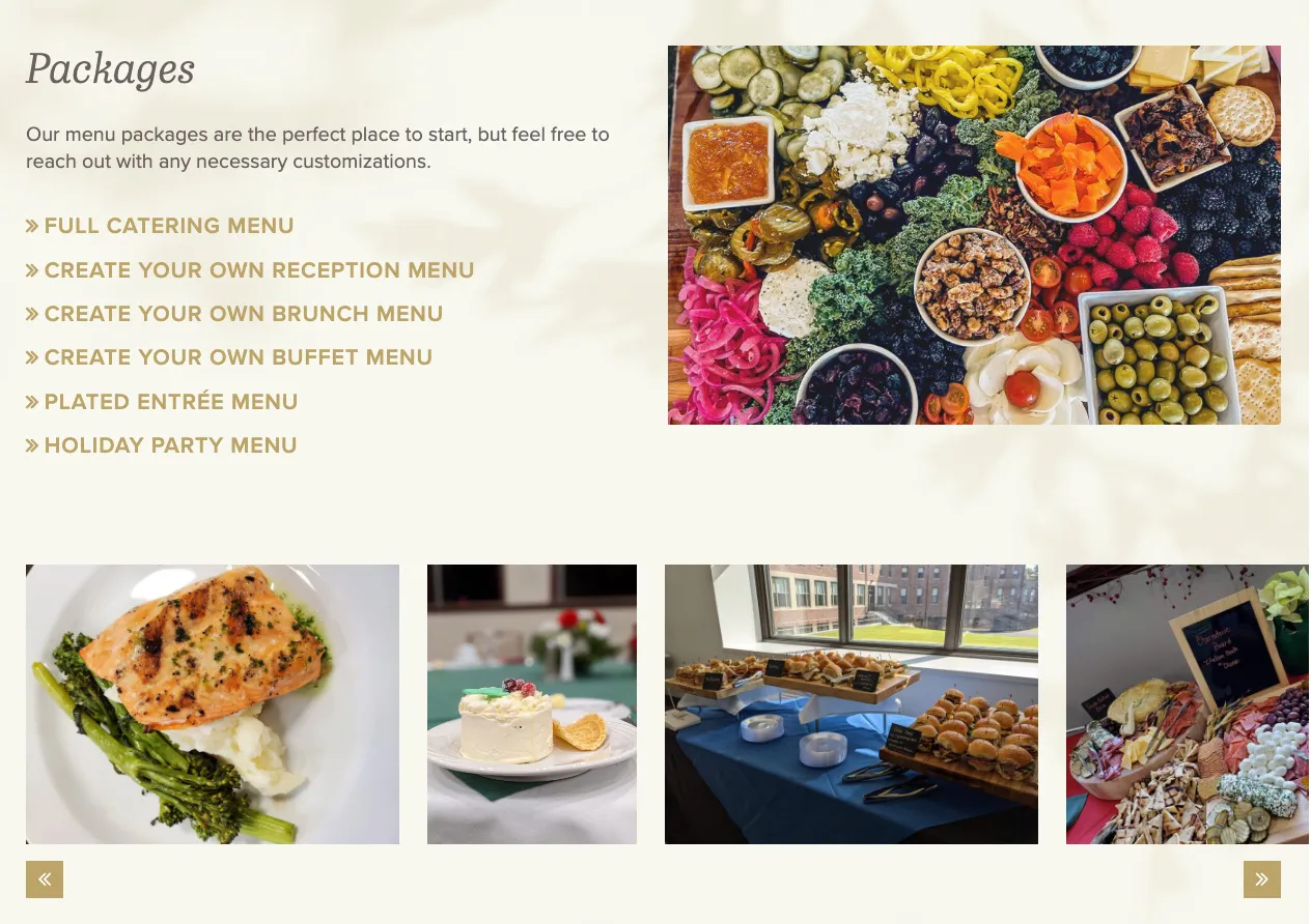 St Bonavenue Custom WordPress Website Design Project | St. Bonavenue Website Flexible Module Design