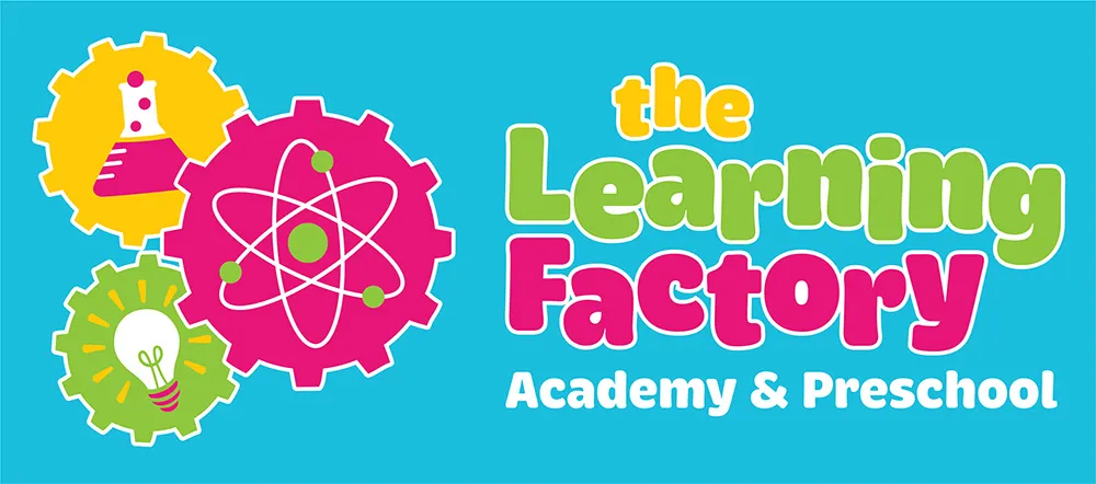 The Learning Factory Child Care Logo Design | Child Care Brand Identity Design