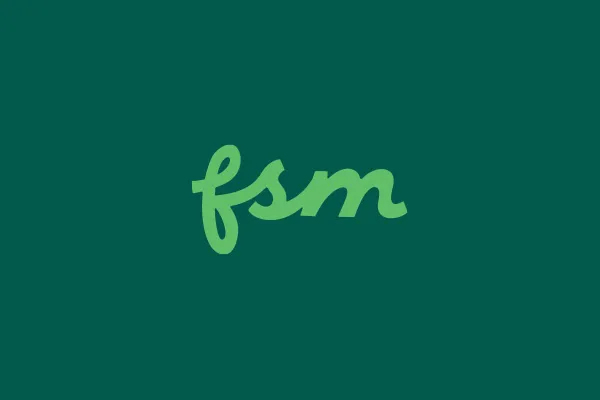 Franklin Square Market Logo Design | Green Script