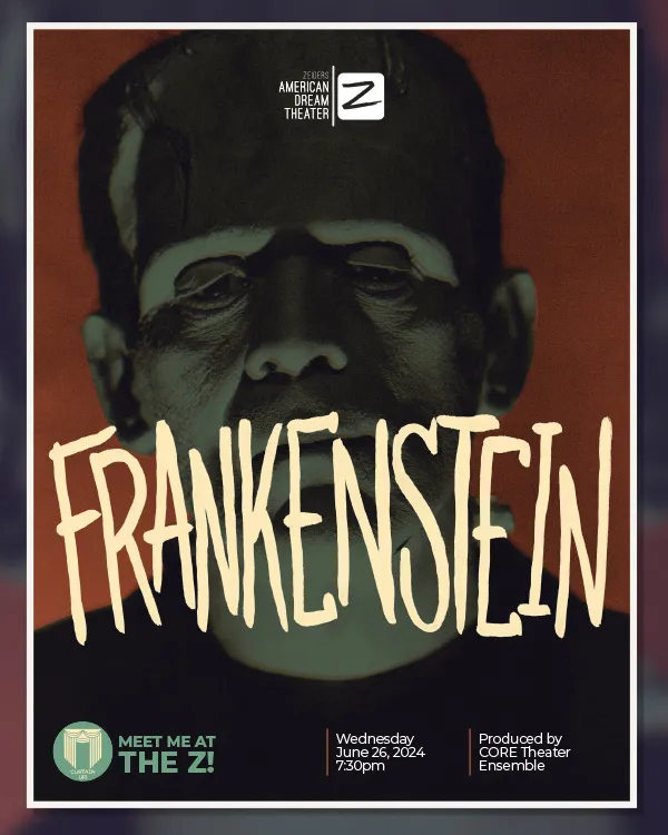 Zeiders Theater Post Series | Graphic Design | Poster Design | Frankenstein