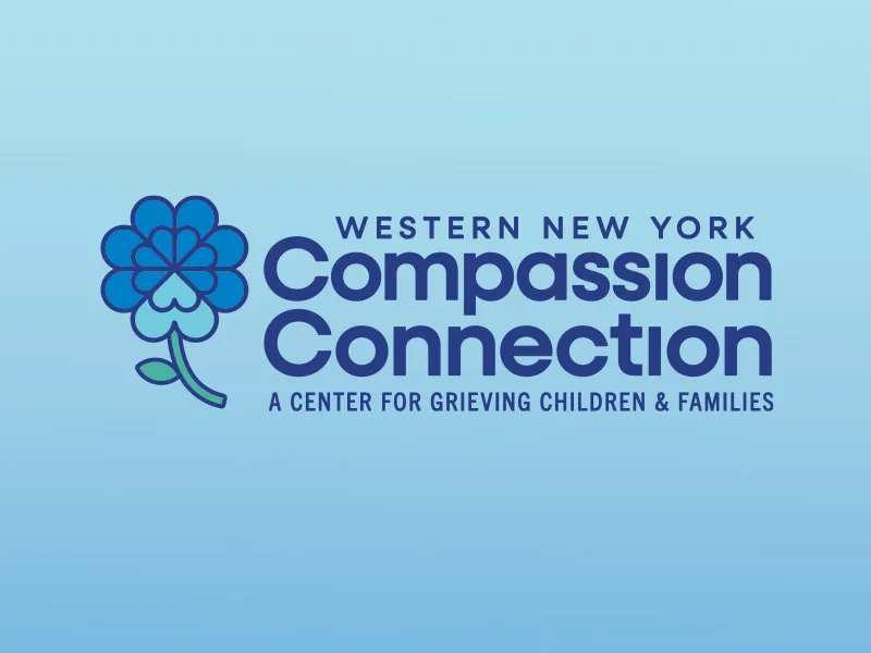 WNY Compassion Connection Logo Design | Non-Profit Logo Design | Non-Profit Graphic Design