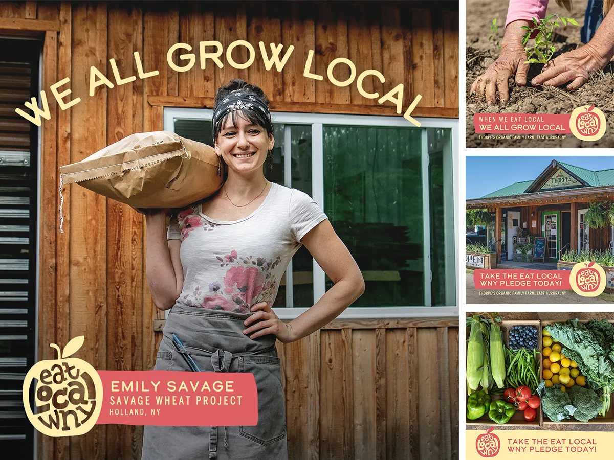 Eat Local WNY | Digital Marketing Campaign | Creative Campaign Design | Social Media Advertising