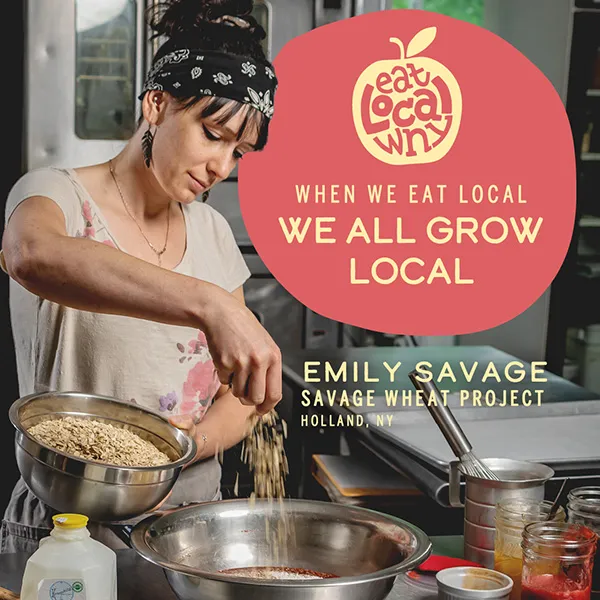 Eat Local WNY Logo Design | Campaign Logo Desugb