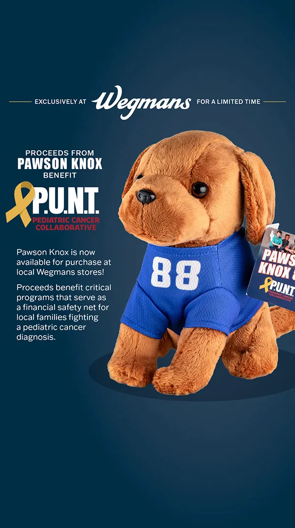 PUNT Pawson Knox Plush Toy Campaign