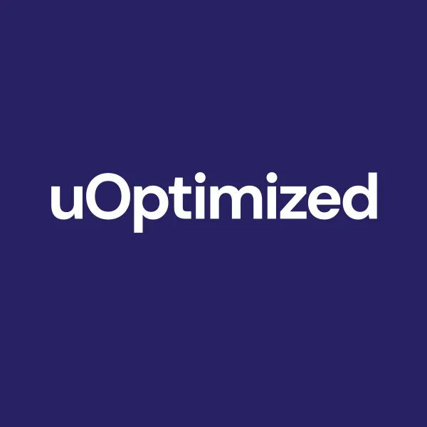 uOptimized Wordmark Logo Design | Healthcare Branding | Healthcare Logo Design